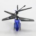 S04-1 2CH Infrared Remote Control R/C Helicopter with Light Radio Contorl Toys Blue 210 x 96 x 46mm