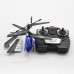 S04-1 2CH Infrared Remote Control R/C Helicopter with Light Radio Contorl Toys Blue 210 x 96 x 46mm