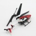 S04-1 2CH Infrared Remote Control R/C Helicopter with Light Radio Contorl Toys Red 210 x 96 x 46mm