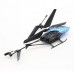 S31 Eagle 3CH Helicopter Remote Control 2.4 Ghz Heli with Transmitter Remote Control Blue