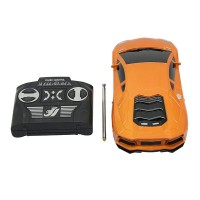 2833 Toy Car 4 Channel Remote Control High Simulation Model Car Children Gift Orange