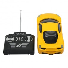 2833 Toy Car 4 Channel Remote Control High Simulation Model Car Children Gift Yellow
