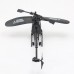 2014 New Arrival Folding 2.5 Channel Remote Control Deformation Helicopter R/C Heli Black