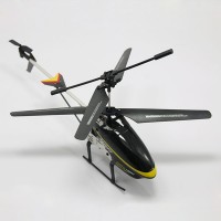 117 3.5CH 2.4G Heli 360Degree Full Control Rotor RC Helicopter with LED Light Black