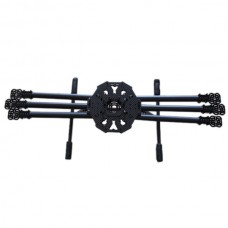 850mm Carbon Fiber Folding Multi-Rotor Hexacopter Aircraft Frame Kit w/Landing Gear