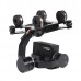 X-CAM X100B-3H 3 Axis Brushless Gimbal Gopro 3  FPV Aerial Camera Mount PTZ Automatic Stabilizer 
