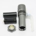 High Performance 5 Mode M3 cree XPE Zoomable Focus Rotation CREE XM-L T6 LED Flashlight 162 mm