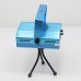 S09B Mini 4-in-1 Moving Party Stage Laser Light Mini Projector Lighting Lamp - Blue