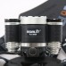 Boruit RJ-3000 Headlamp 3x CREE XML T6 LED Headlight Tactic Head Lamp + AC Charger