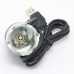Yellow CREE XML 5V USB T6 LED Headlight Light Headlamp Flashlight Head Lamp Bike Bicycle Light