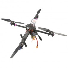 TZT X400 3K Carbon Fiber Mini Quad Quadcopter Aircraft Frame Kit W/ Motor ESC Propeller