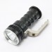 800 Lumens Cree XPG R5 Flashlight LED Glare Long-range Portable Torch Waterproof Flashlight 2*18650 Battery Black