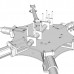 HY-800 800mm FPV Hexa Folding Fiberglass Aluminum Hexacopter Frame w/ Landing Gear for FPV
