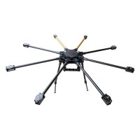 HY-1200 1200mm FPV Octa Multi-rotor Folding Fiberglass Aluminum Octocopter Frame w/ Landing Gear for FPV