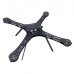 TZT X360 3K Carbon Fiber Mini Quadcopter Aircraft Frame Kit with ESC Motor & Landing skid