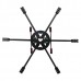 Flying 675mm High Strength Multi-Copter 16mm Carbon Fiber FPV Hexacopter Multicopter w/ CF Landing Skid