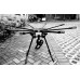 25mm FPV Carbon Fiber Hexacopter Multicopter Frame Kit 1050mm w/ Retractable Landing Skid for 5D2 Red Epic Camera