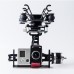 3 Axis Aluminium Gopro AlexMos Brushless Gimbal Camera Mount w/Motor & Controller 360 Deg Rotation