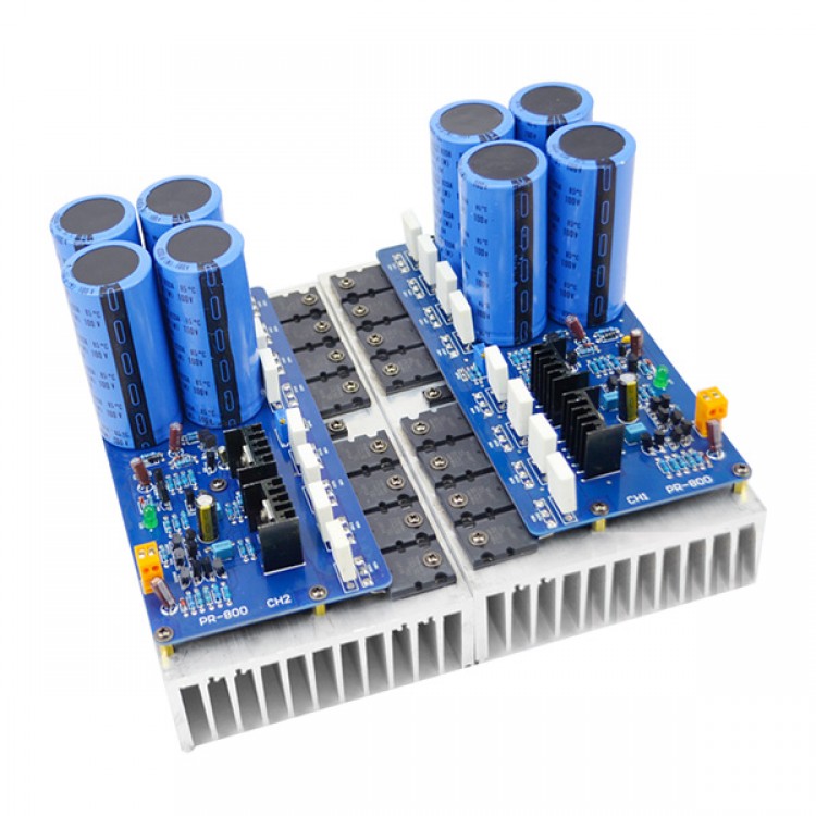 PR-800 1000W Class A Professional Stage Amplifier Board w/ 81D 8200uF