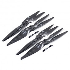 1 pair 13X4 1340 Carbon Fiber Propeller CW CCW Prop for FPV Multi-rotor 