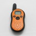 2PCS T2101 Digital LCD Portable Walkie Talkie 5KM 8-Channel FM Radio Handheld Transceiver T-2101