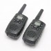 2pcs Mini Walkie Talkie 0.5W UHF 2 Way Radio Transceiver T-667 F-667 PMR/GMRS  22 channels Intercom