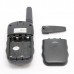 2 Pcs T388 0.5W UHF Auto Multi-Channels 2-Way Radios Walkie Talkie interphone T-388 Black