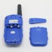 2 Pcs T388 0.5W UHF Auto Multi-Channels 2-Way Radios Walkie Talkie interphone T-388 Blue