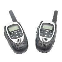 2PCS Mini Walkie Talkie 8-69 Channels Handheld Transceiver Rechargeable For Ham Radio Users
