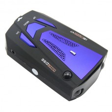 V7 Car Anti-Police Radar Detector 360 protection Defense Laser Detection LED Blue