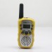 2 Pcs T388 0.5W UHF Auto Multi-Channels 2-Way Radios Walkie Talkie interphone T-388 Yellow