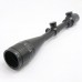 Hunting Rifle Scope 6-24x50 AOE Red & Green Illuminated Gun Scopes With Free Mounts