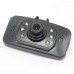 GS8000D 2.7-inch LCD 120 Degree Wide Angle Lens HD 720P Car DVR Recorder with Loop Recording /AV-out /TF Slot (Black)