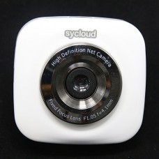 Sycloud iP01 Portable Wireless Camera Wifi High Definition Cloud Driving Recorder White Car DVR