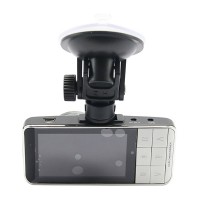 A766A Car Camcorder Car DVR Vehicle Camera Video Recorder HD 2.7" inch Screen 170 Wide Angle Lens White