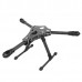 X-Cam Kingkong Y600 Alien Folding 3-Axis Aircraft Copter Carbon Fiber Upgrade Frame Kit