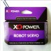 XQ-POWER XQ-RS413 Servo 180 Degree Rotation Angle 13KG Torque Force High Quality Robot Servo Titanium Gear