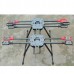 HM650 Carbon Fiber Folding Quadcopter Frame Aircraft Kit with Landing Skid Gear for FPV