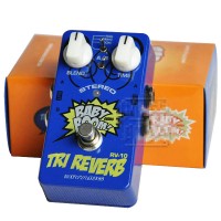 Biyang Baby Boom Effects RV-10 3 Mode Tri Reverb Reverb Stereo True Bypass Electric Guitar Pedal Musical Instrument