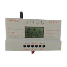 MPPT 30A MPPT 30 Solar Charge Controller 12V 24V Auto Work with LCD Display