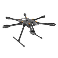 X-CAM Kongcopter FH800 Folding Hexacopter Frame Kit 25mm Tube Aircraft w/ Landing Gear