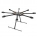 X-CAM Kongcopter FO1000 Folding Hexacopter Frame Kit 25mm Tube Aircraft w/ Landing Skid