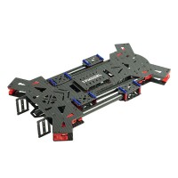 H4 680mm Alien Carbon Fiber Quadcopter Folding Aircraft Frame Kit (without landing skid)