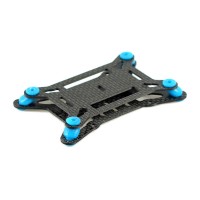 Carbon Fiber Flight Controller Anti-vibration Set Blue Shock Absorber for APM2.6 2.52 /KK/MWC