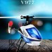 WLtoys V977 Power Star X1 6CH 2.4G Brushless RC Helicopter New Original Package Blue (Battery not Included)