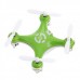 World's Smallest Quadcopter The Pocket Quadcopter 4CH Mini 2.4G 6 Axis Gyro w/ LED Light RC Aircraft