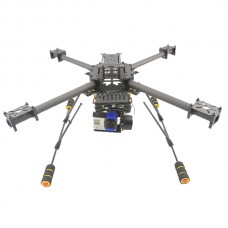 GF450 Pure Carbon Fiber Quadcoptor 450mm Multi-coptor Frame Kit w/ Light Weight Landing Skid Gear for FPV