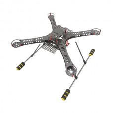 Upgrade GF-360 360mm Carbon Fiber Frame Kit Quadcoptor Four Axis Multi-rotor w/ Light Weight Landing Skid