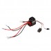 7.2-16V High Voltage 320A Brushed ESC w/Brake & Fan Heat Sink for RC Car Boat