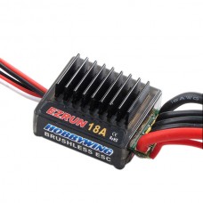 HobbyWing EZRUN-18A Brushless ESC High Performance for 1/18 Car 18A Burst 50A